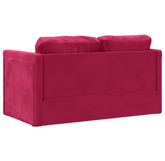 Canapé convertible en velours