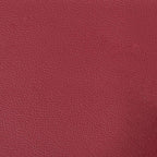 Canapé convertible bordeaux en simili cuir