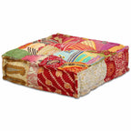 Canapé pouf modulable patchwork