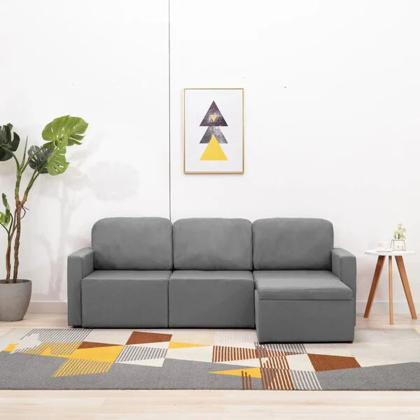 Canapé modulable en tissu confort
