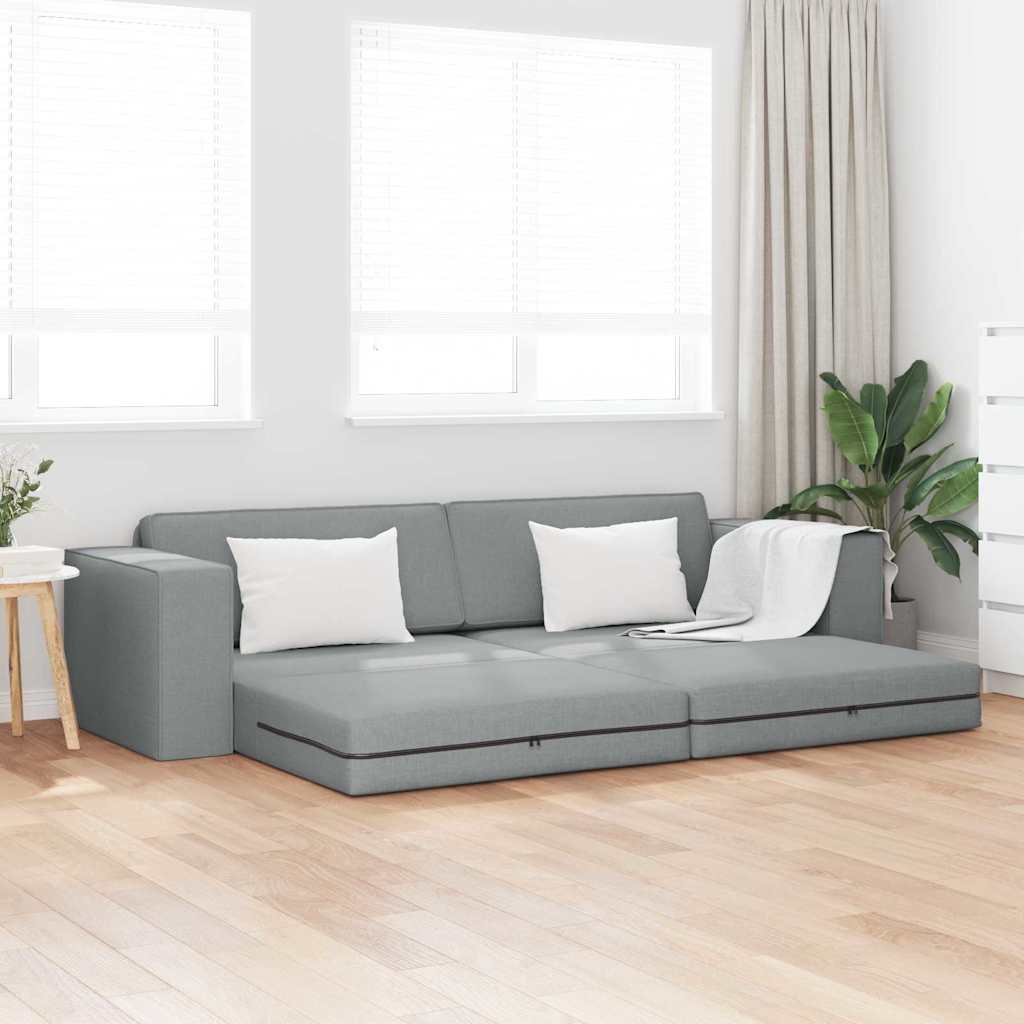 Canapé convertible en tissu