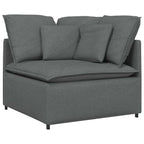 Canapé modulable en tissu