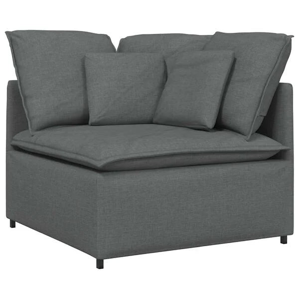 Canapé modulable en tissu