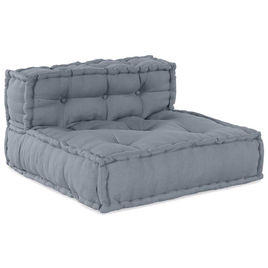 Canapé modulable en tissu fait main