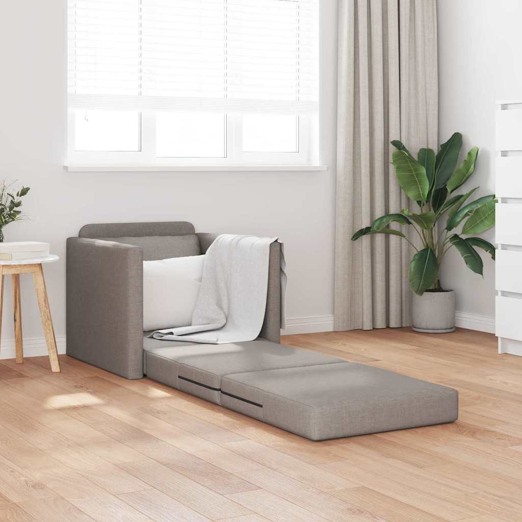 Canapé convertible en tissu