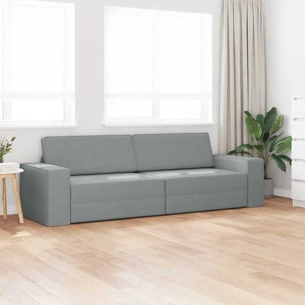 Canapé convertible en tissu