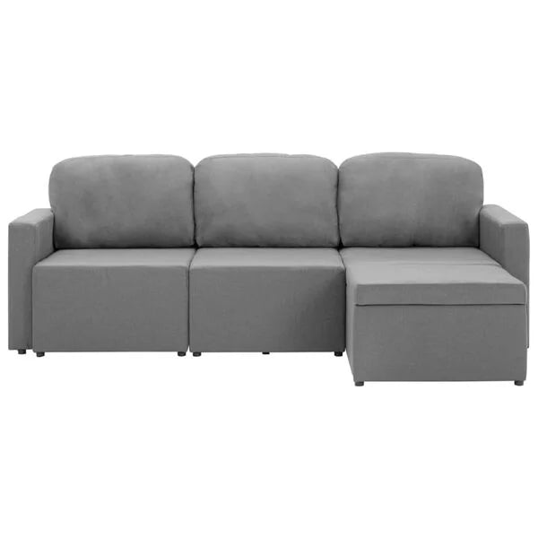 Canapé modulable en tissu confort