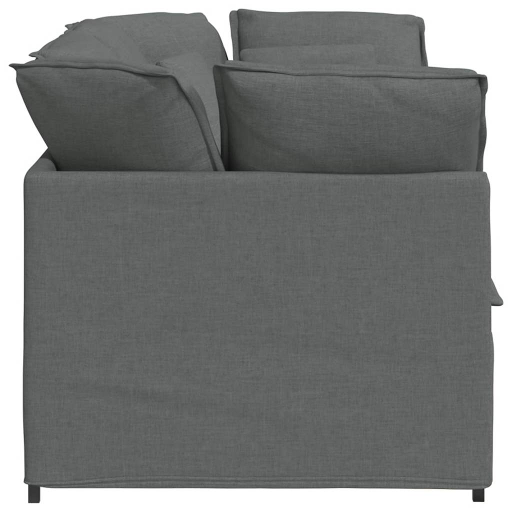 Canapé modulable en tissu
