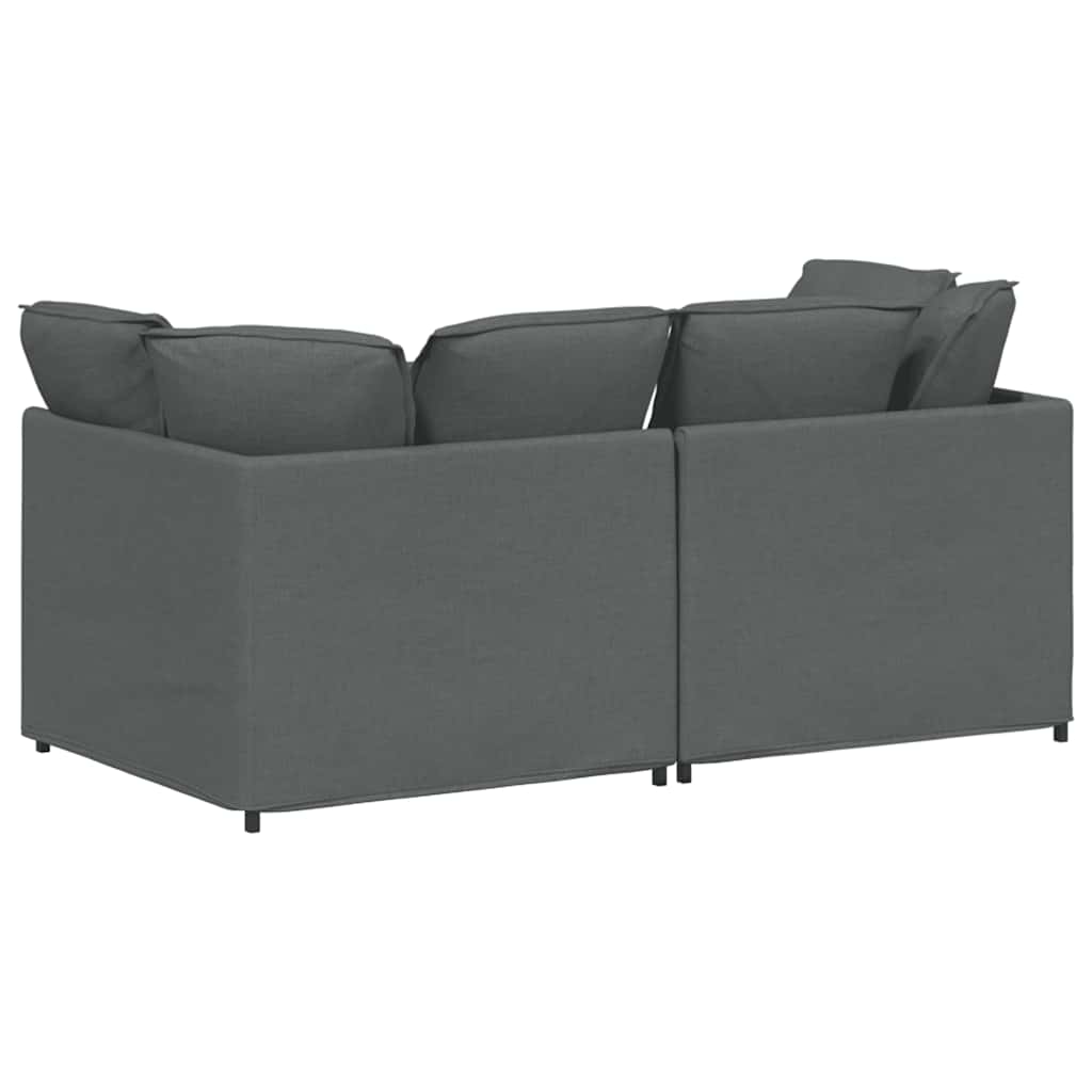 Canapé modulable en tissu