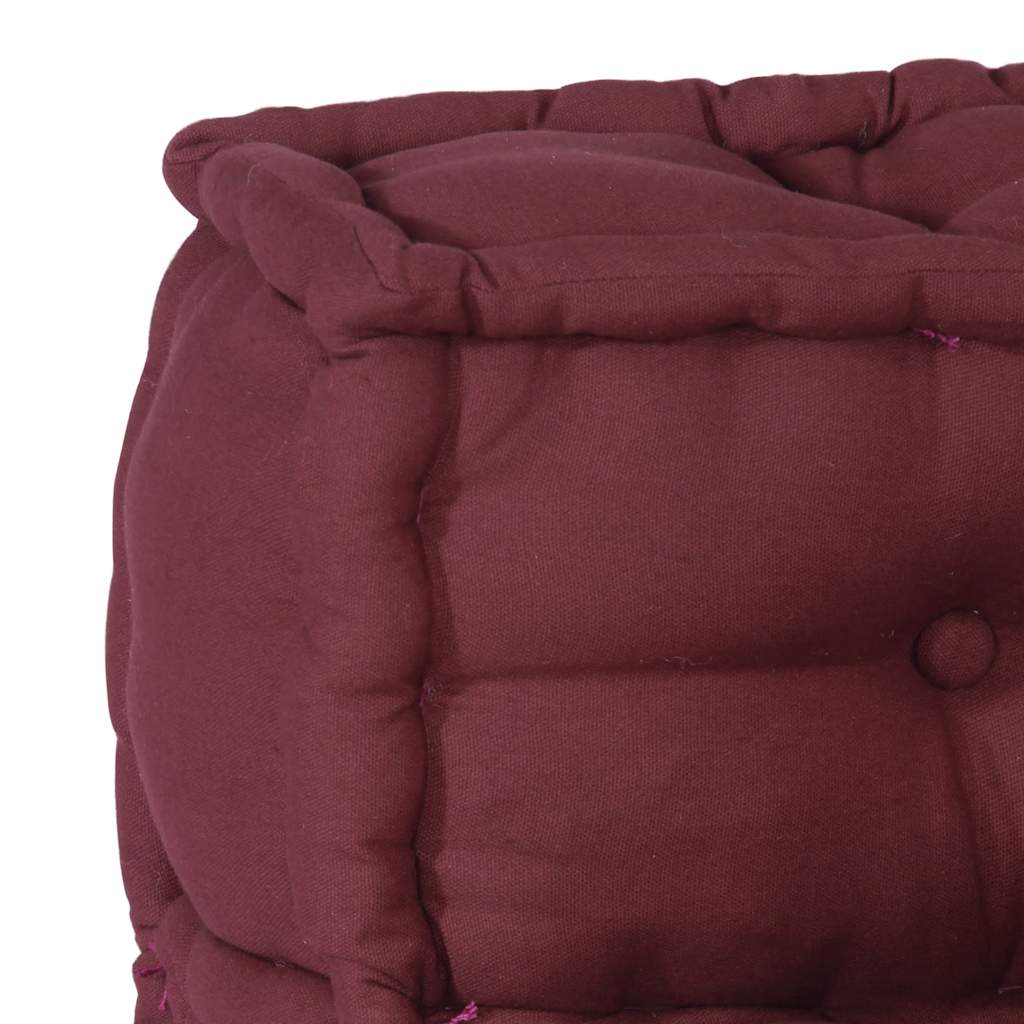 Canapé modulable en tissu fait main