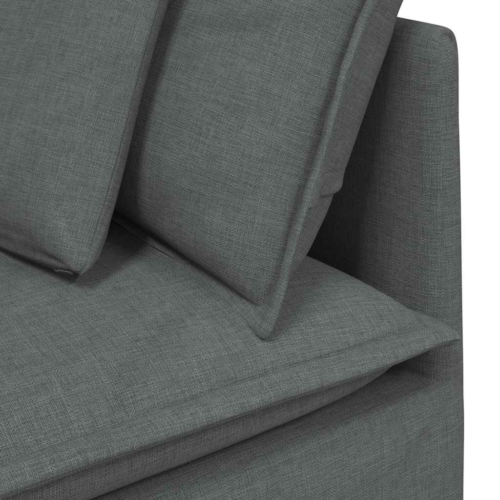 Canapé modulable en tissu