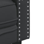 Canapé Chesterfield 3 places en similicuir