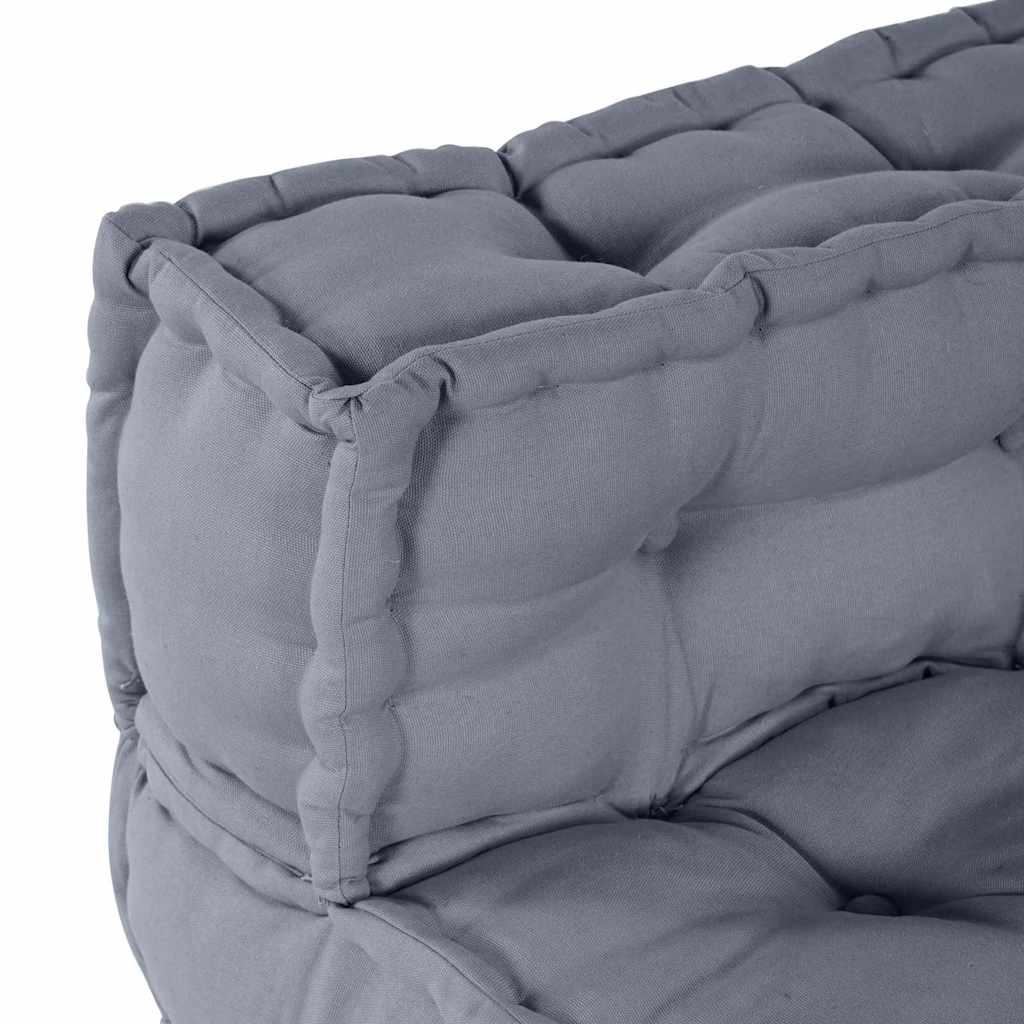 Canapé modulable en tissu fait main